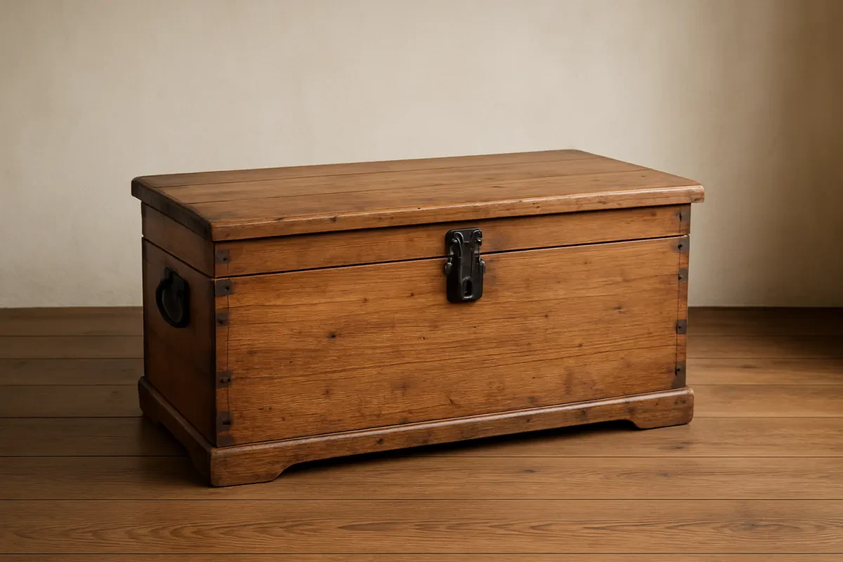 Discover the Charm of Wooden Storage Trunks