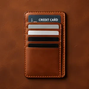 Discover trendy and tough leather credit card cases that fit your lifestyle