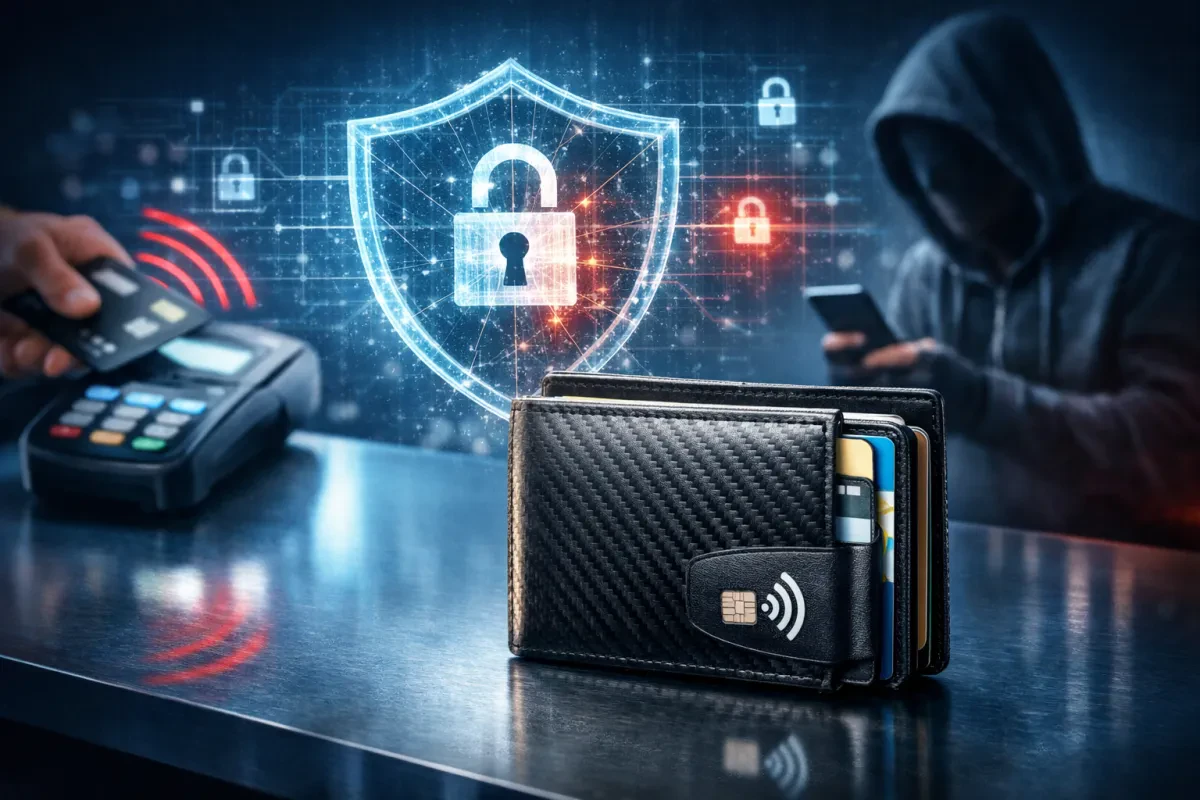 Stay Safe with Active RFID Blocking Wallets