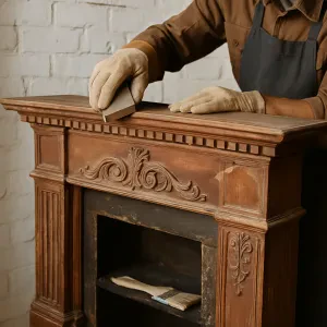 Tips and tricks for bringing your antique mantel back to life