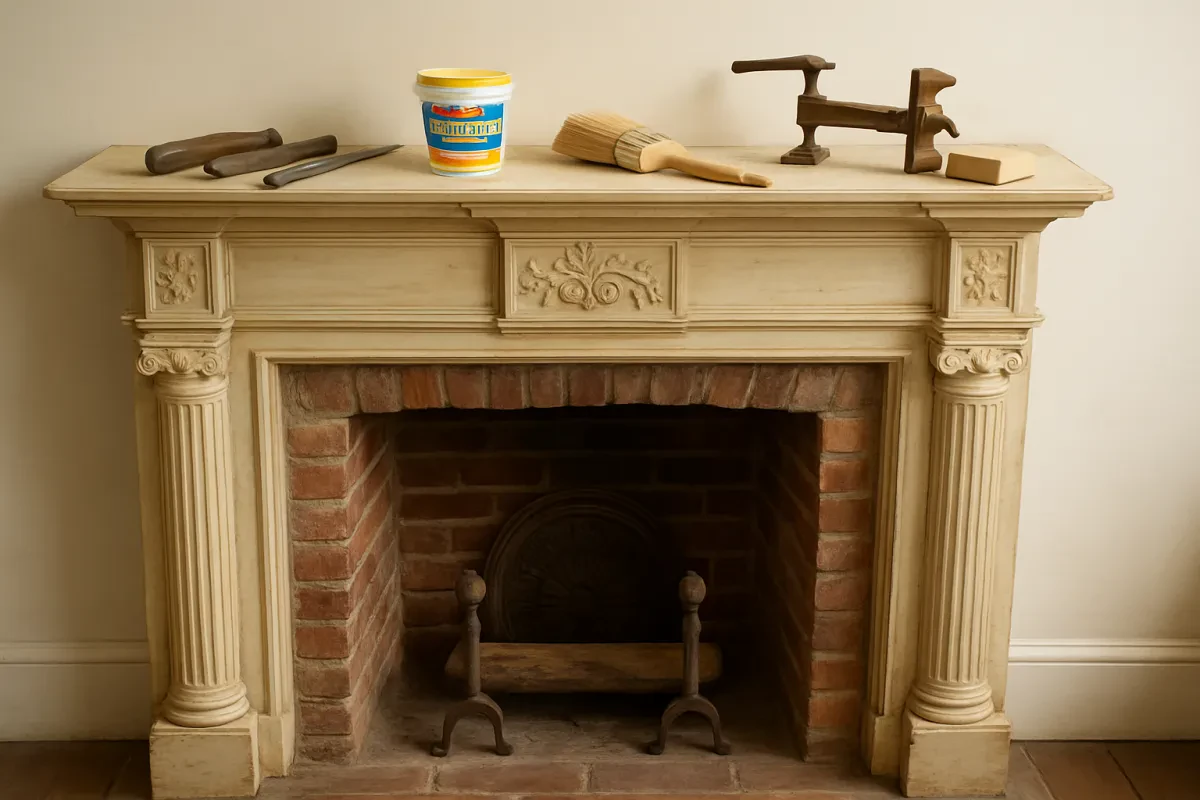 Restoring Antique Mantels Made Easy