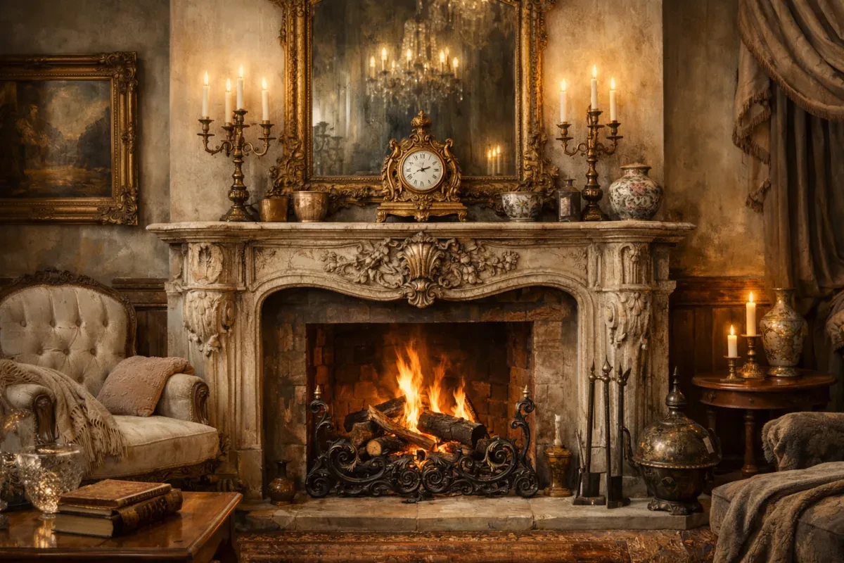 Inspiring Antique Fireplace Mantel Designs for Your Home
