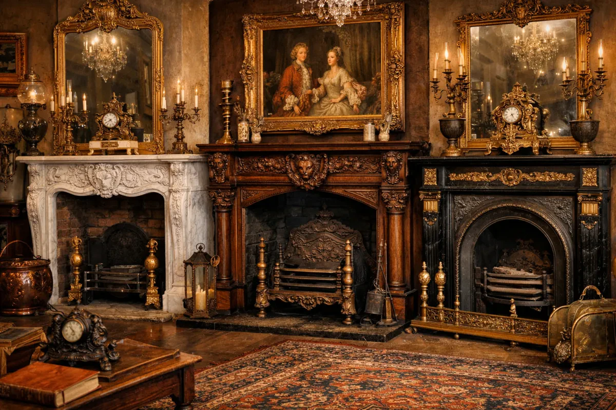 Find Amazing Antique Fireplace Mantels For Sale