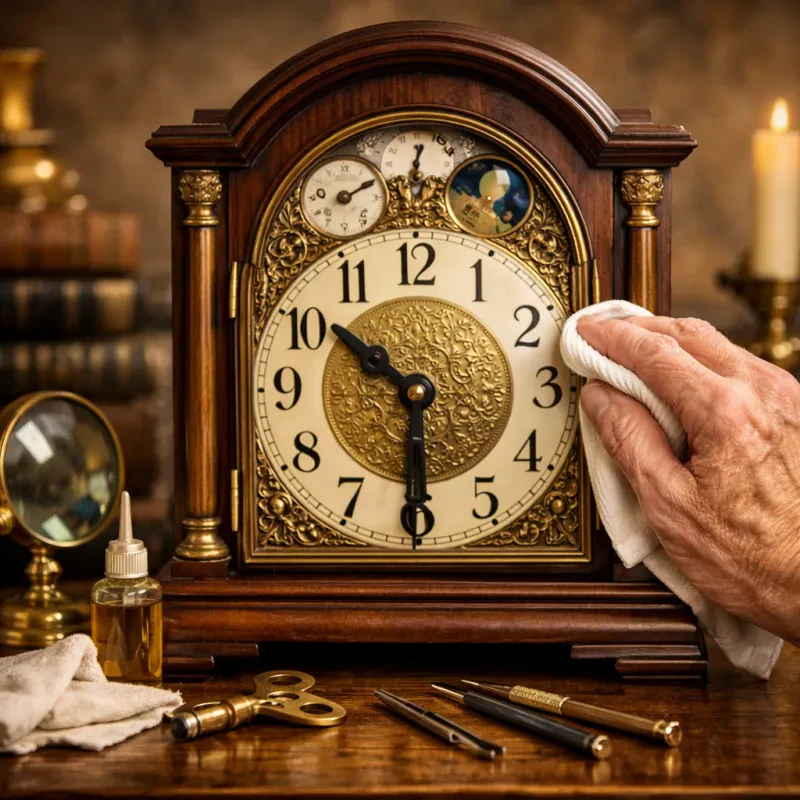 Simple Tips to Keep Your Antique Mantel Clocks Tick-Tocking