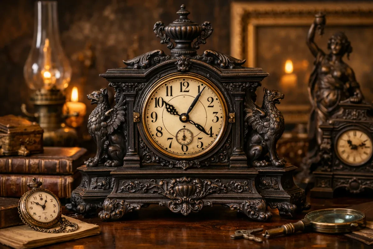 Best Cast Iron Mantel Clocks For Collectors