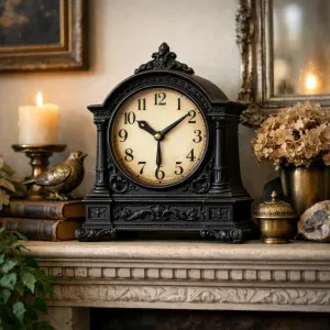 Creative Ways to Decorate with Cast Iron Mantel Clocks