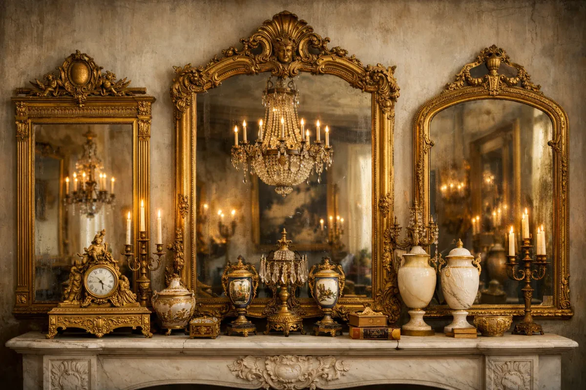 Discover Antique Mantel Mirrors For Sale Today
