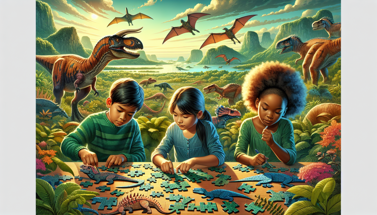 Unlock the Mystery: A Children's Guide to Dinosaur Puzzles