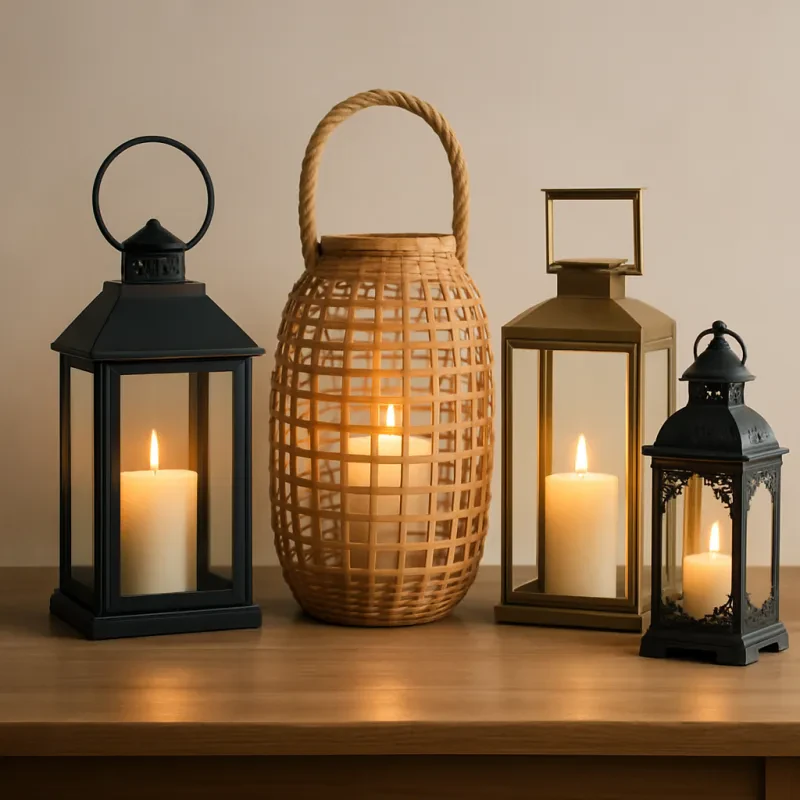 Light up your space with stylish and cozy lanterns that fit your vibe