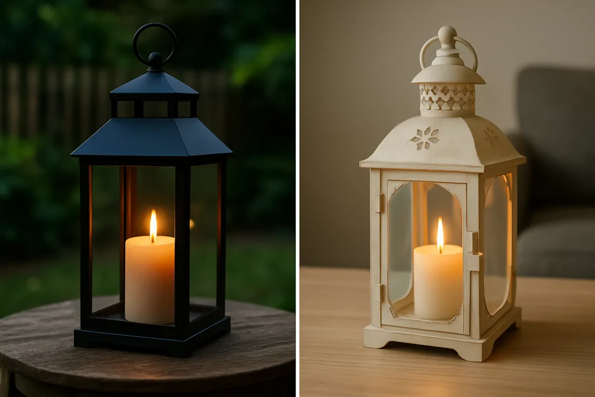 Outdoor Vs Indoor Lanterns: Choose the Right One