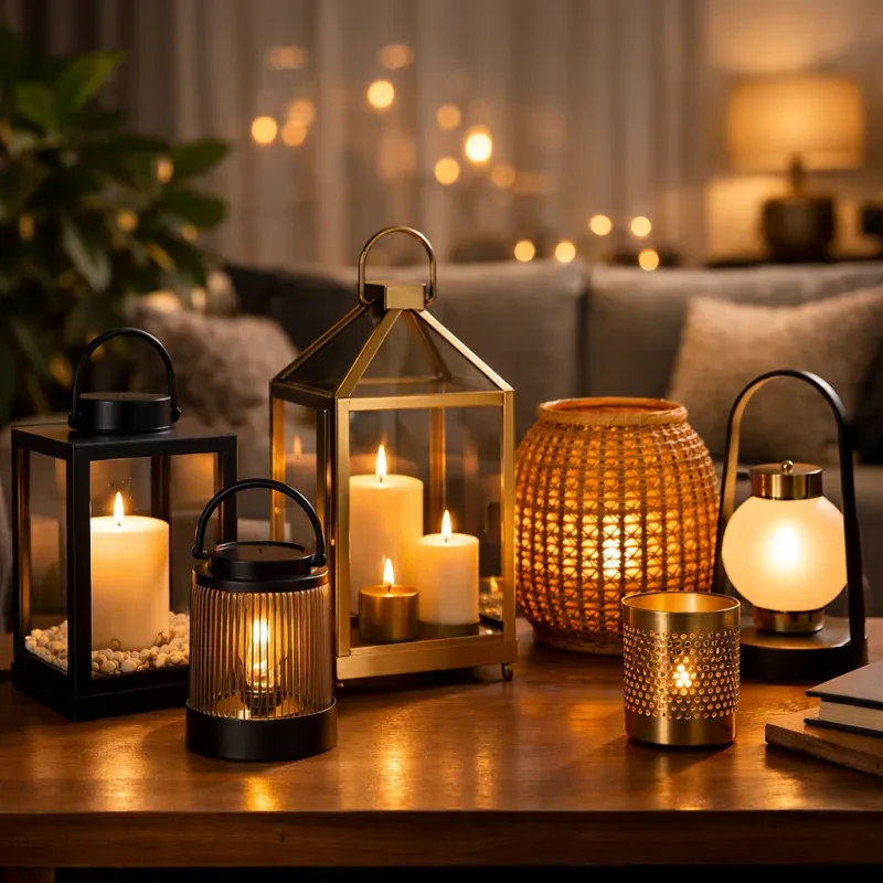 Discover how these trendy indoor lanterns can add warmth and charm to any room