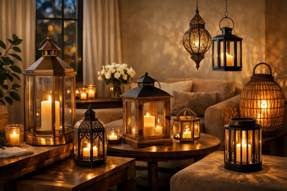 Brighten Your Home with Designer Indoor Lanterns