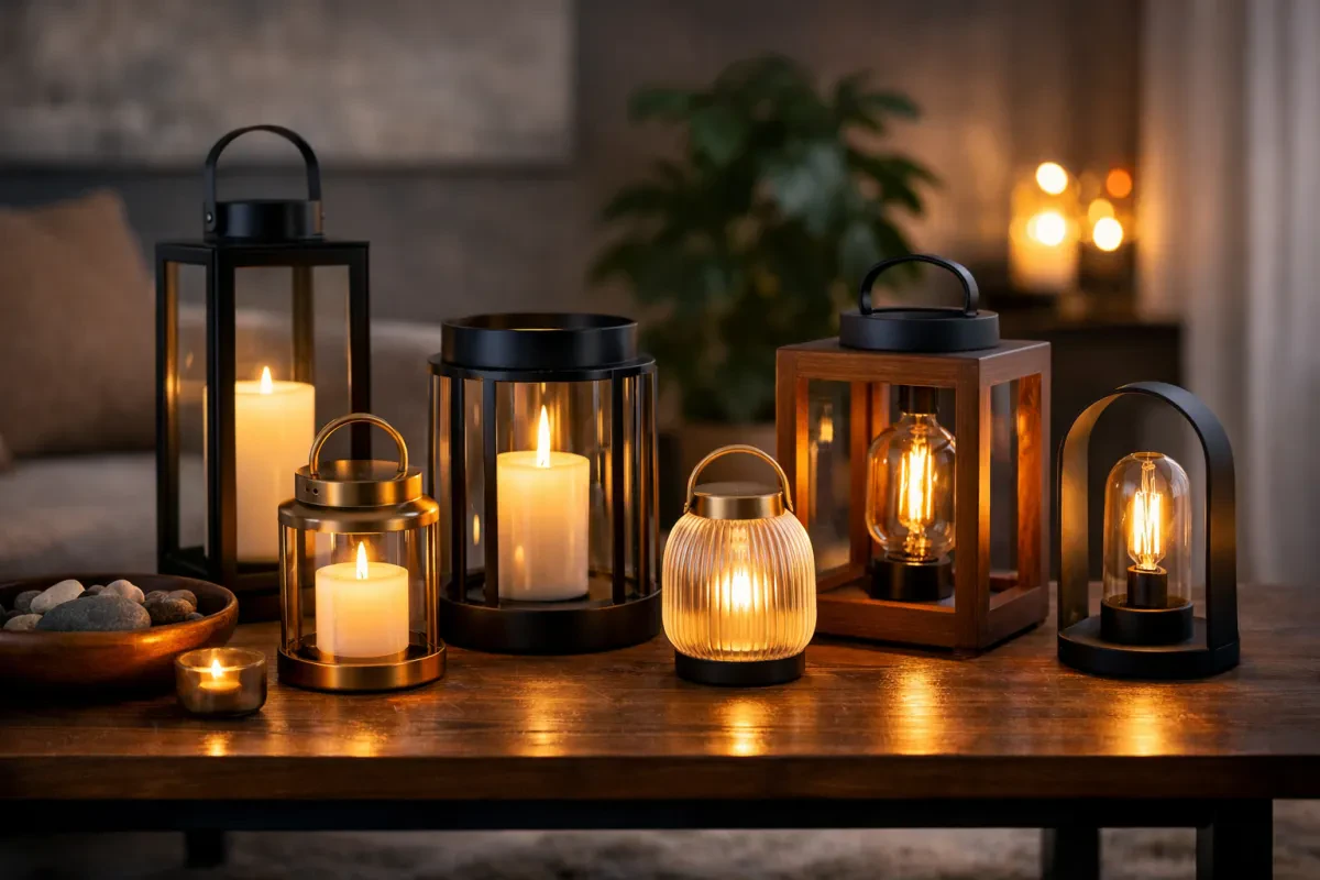 Stylish Indoor Modern Lanterns to Brighten Your Space