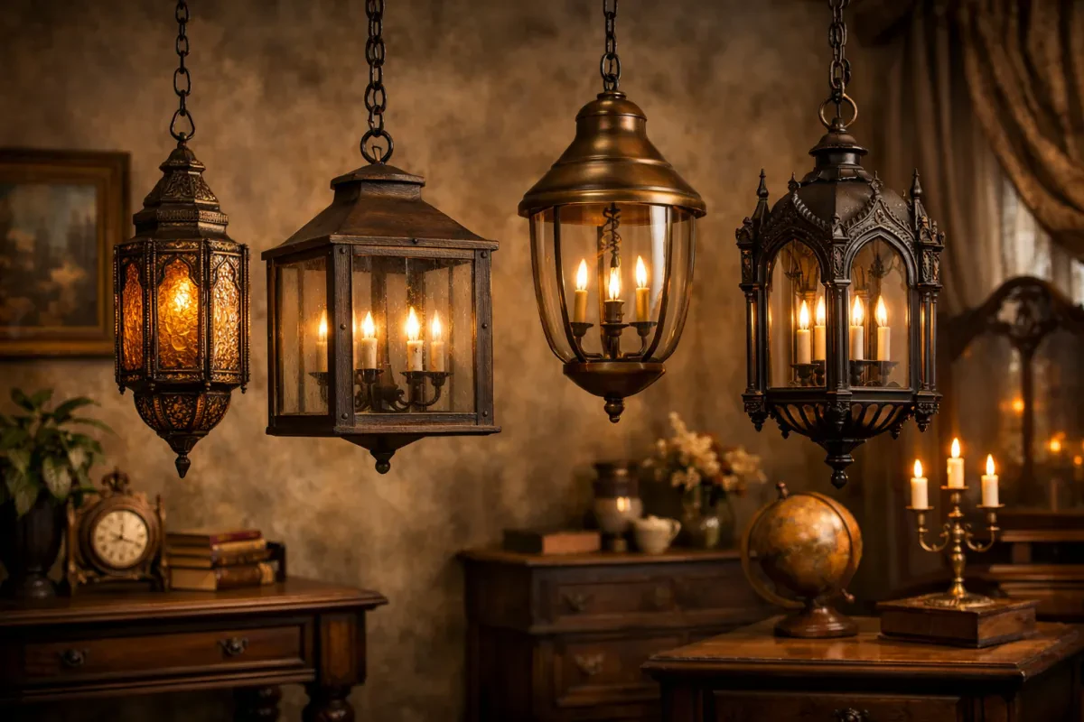 Indoor Pendant Lanterns With Vintage Designs to Adore