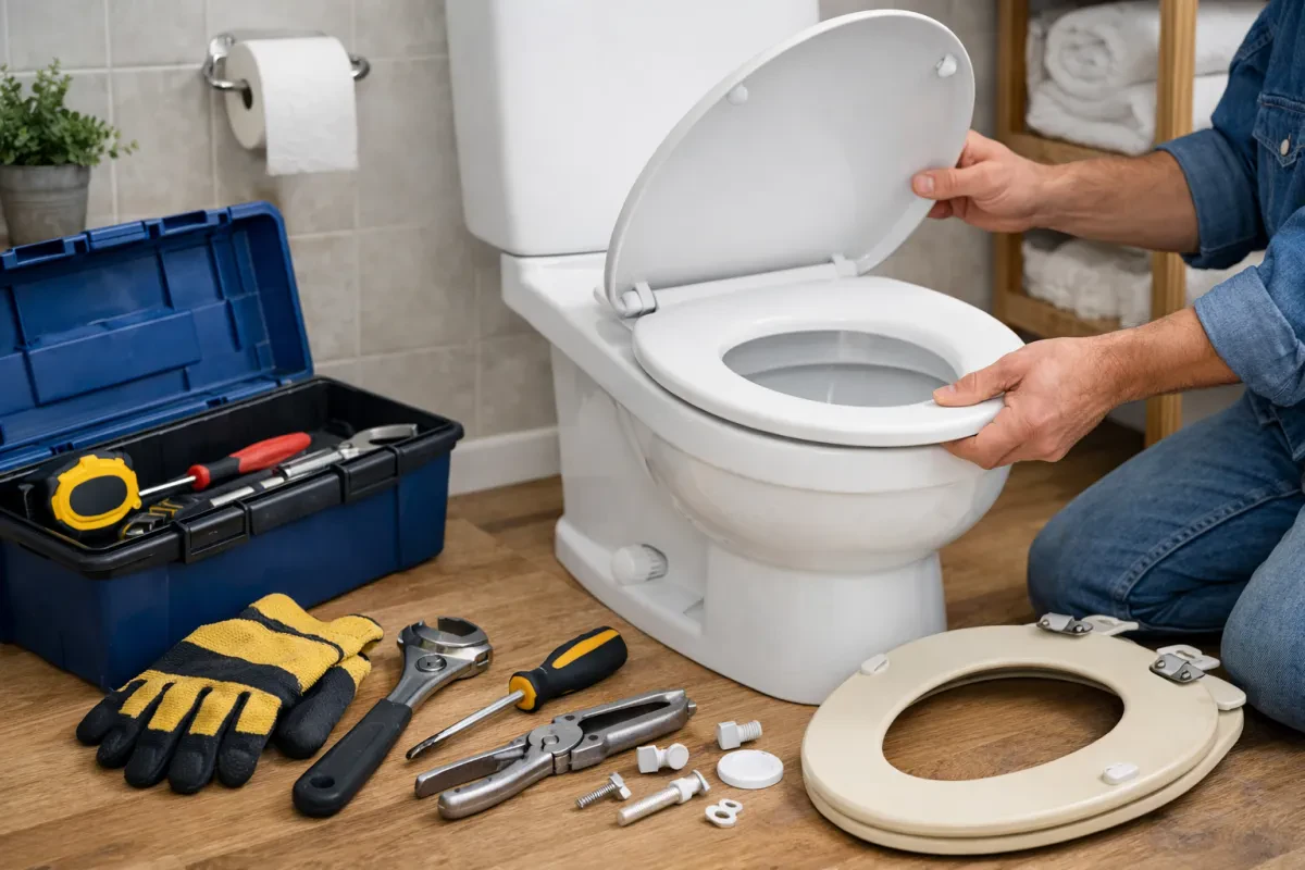 Easy Toilet Seat Replacement Guide for Beginners