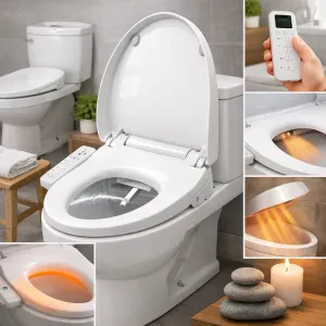 Experience a new level of cleanliness and comfort with the top bidet toilet seats available