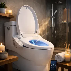 Discover the ultimate in bathroom convenience and luxury