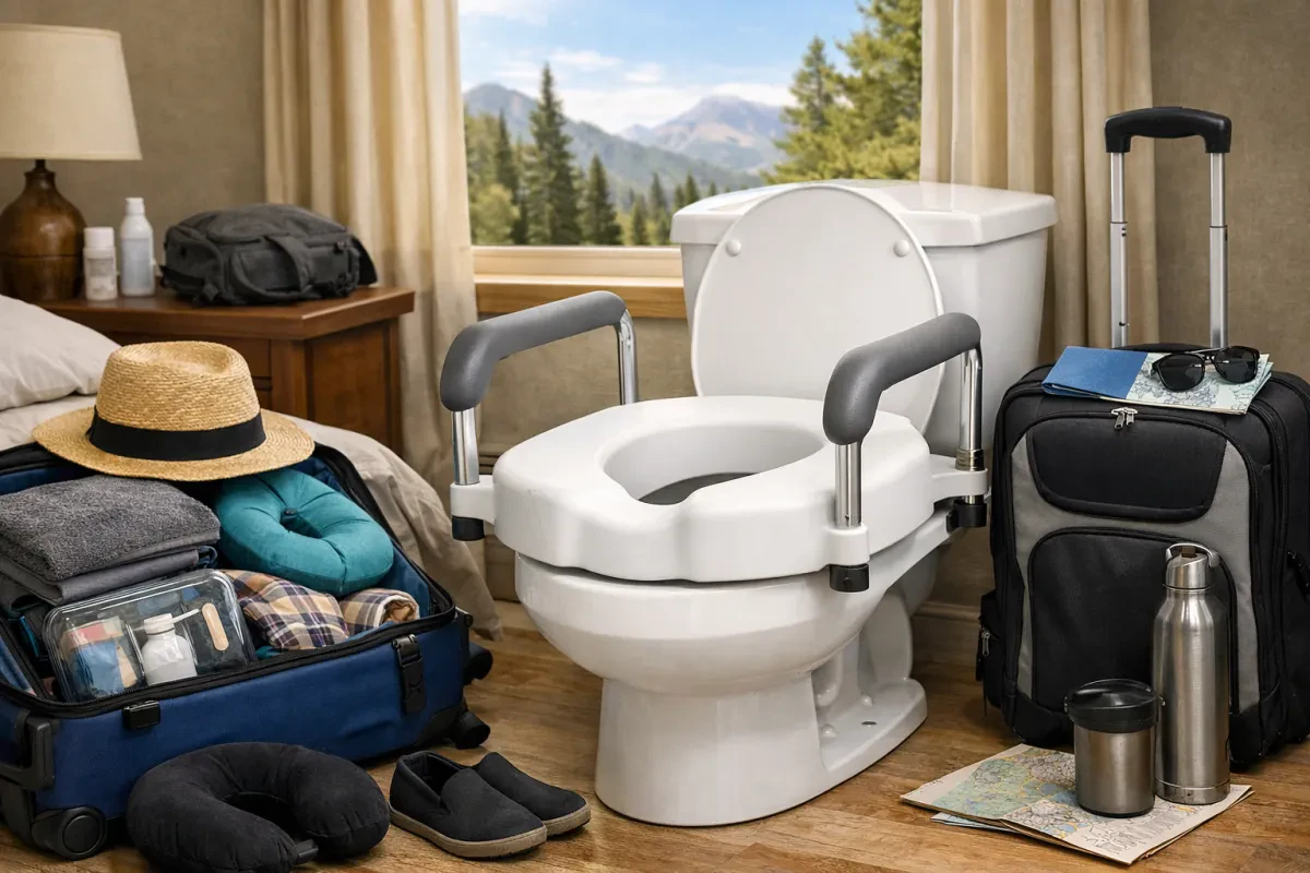 Portable Raised Toilet Seats For Travel Made Easy
