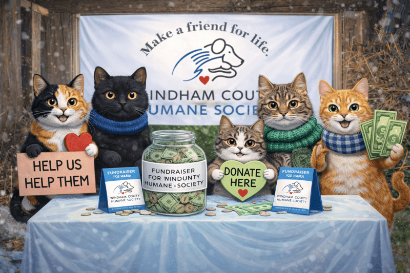 Supporting Rescue Cats and Compassionate Care in Windham County