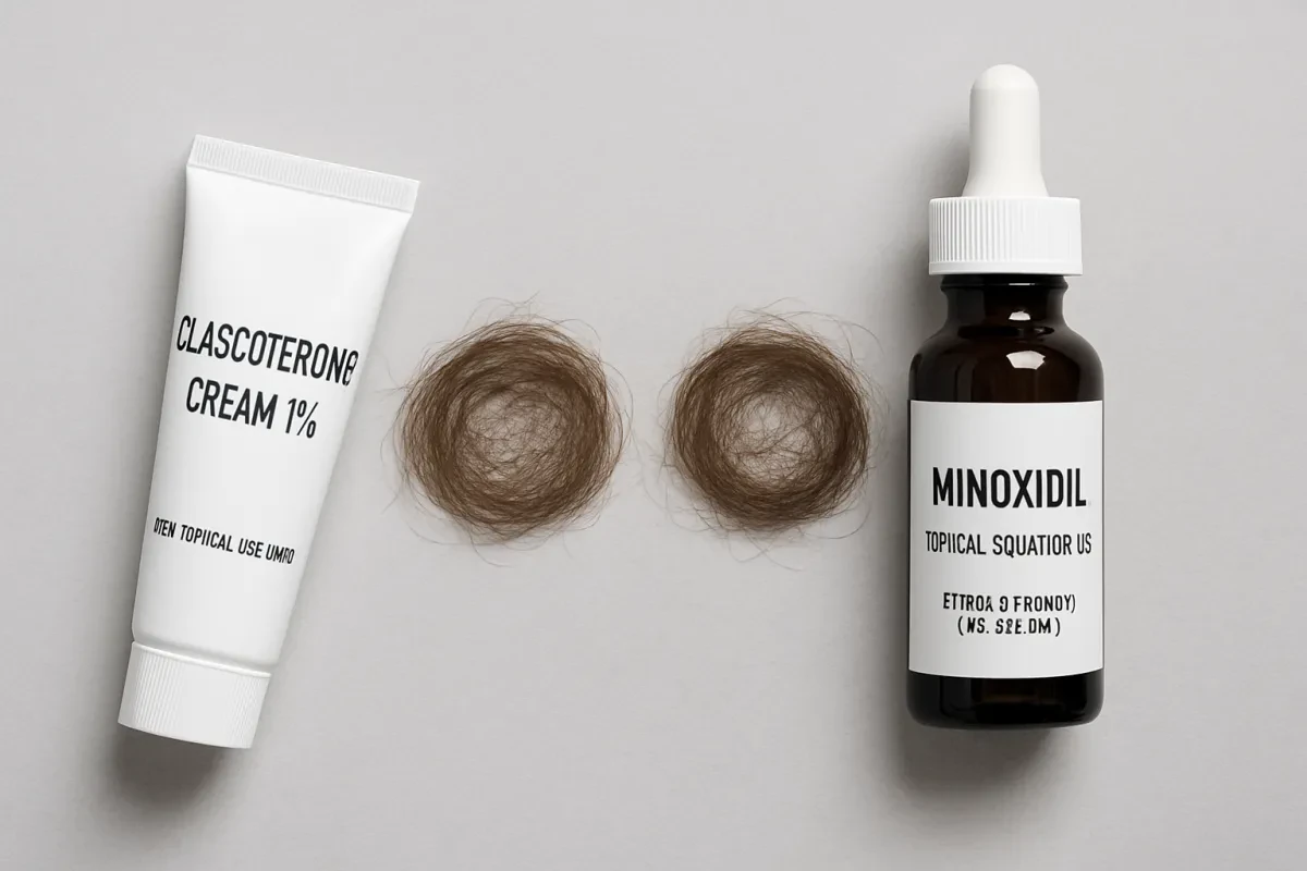Clascoterone vs Minoxidil Hair Growth Comparison