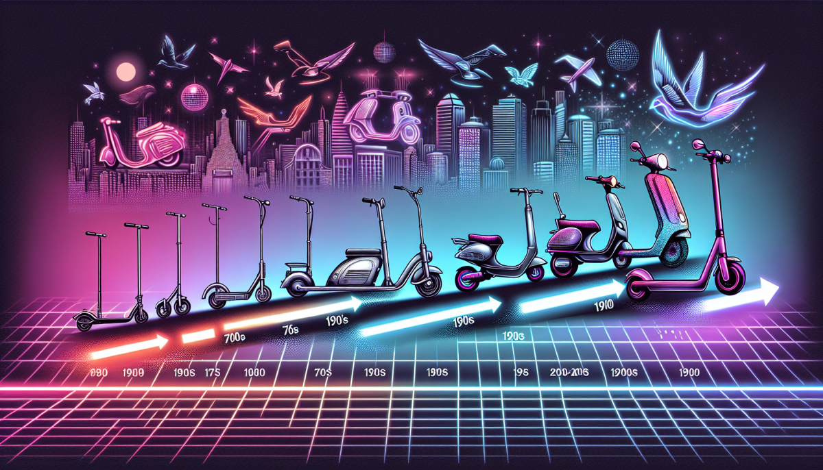 The Evolution of Electric Scooters Through Time