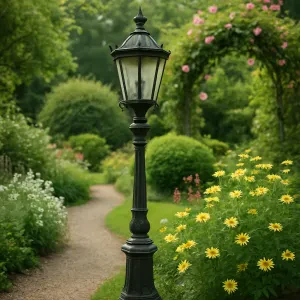 Add character and warmth to your outdoor space with these delightful lamp posts