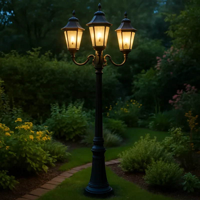 Light up your garden and create a cozy outdoor atmosphere