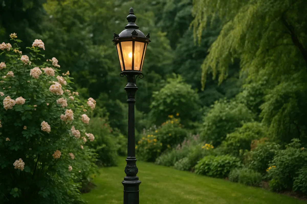 Charming Vintage Lamp Posts for Every Garden