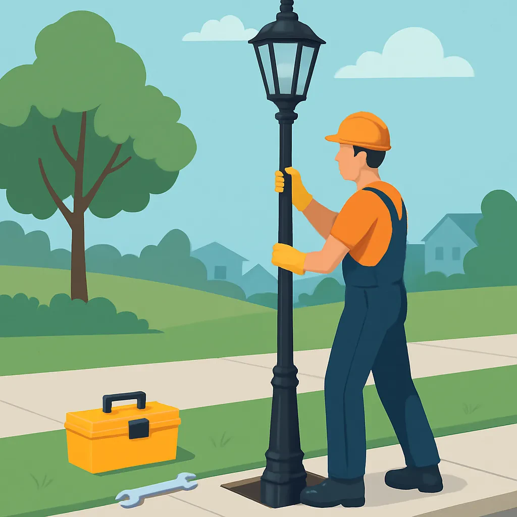 Simple Steps for Installing Your Lamp Post