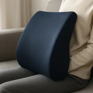 Experience cozy support for your back while you work or relax