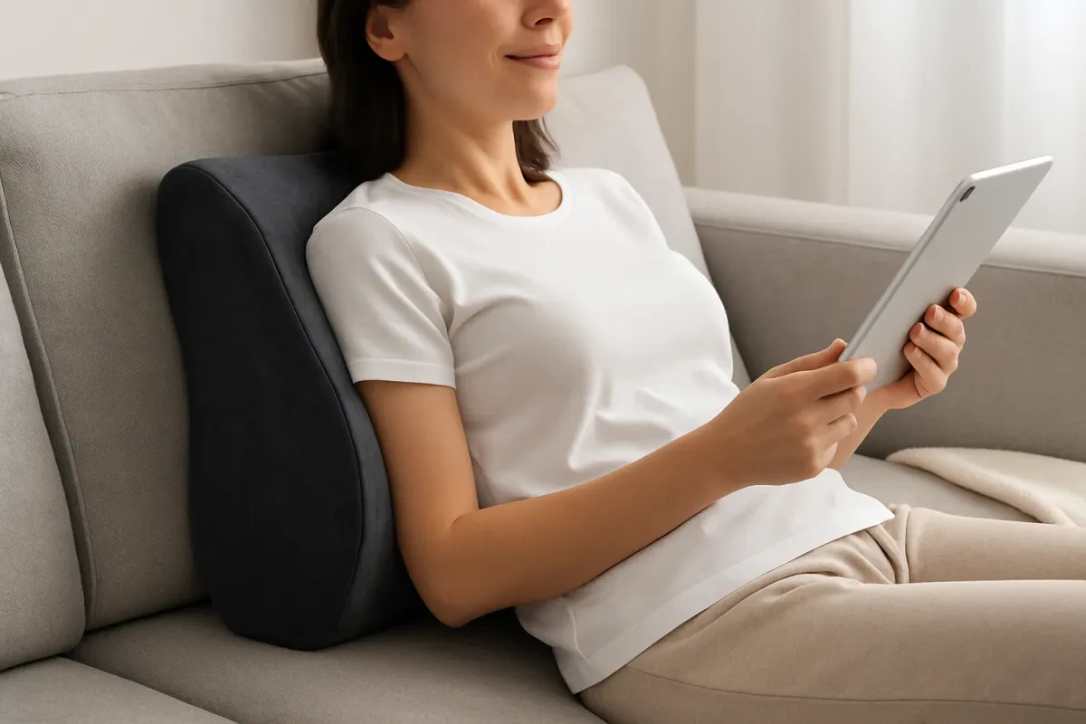 Ultimate Comfort with Lumbar Support Pillow