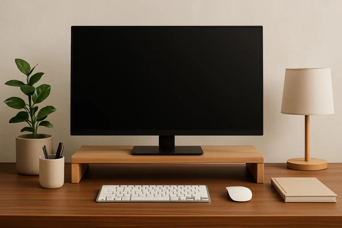 Elevate Your Workspace with This Monitor Stand