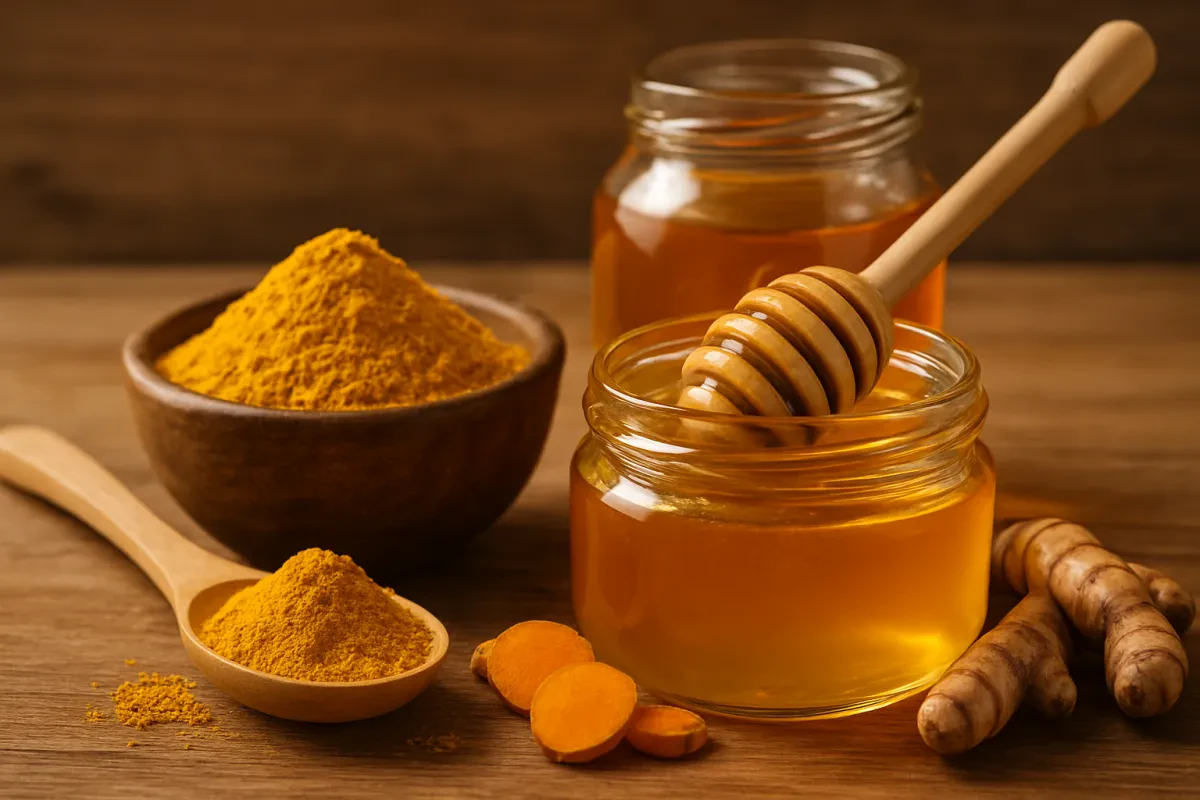 Boost Your Health with Honey with Turmeric