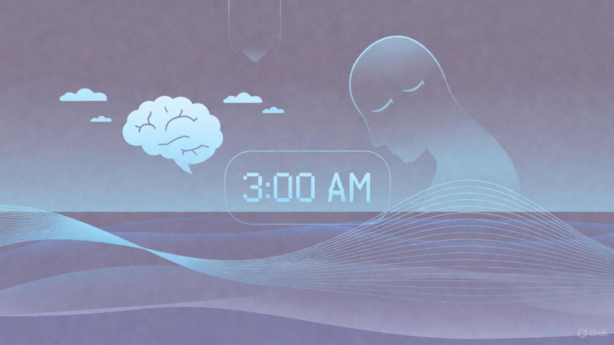 Schluss mit dem Wachliegen um 3 Uhr nachts.