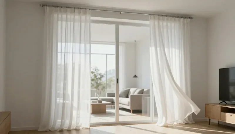 Simple ways to hang curtains without leaving a mark