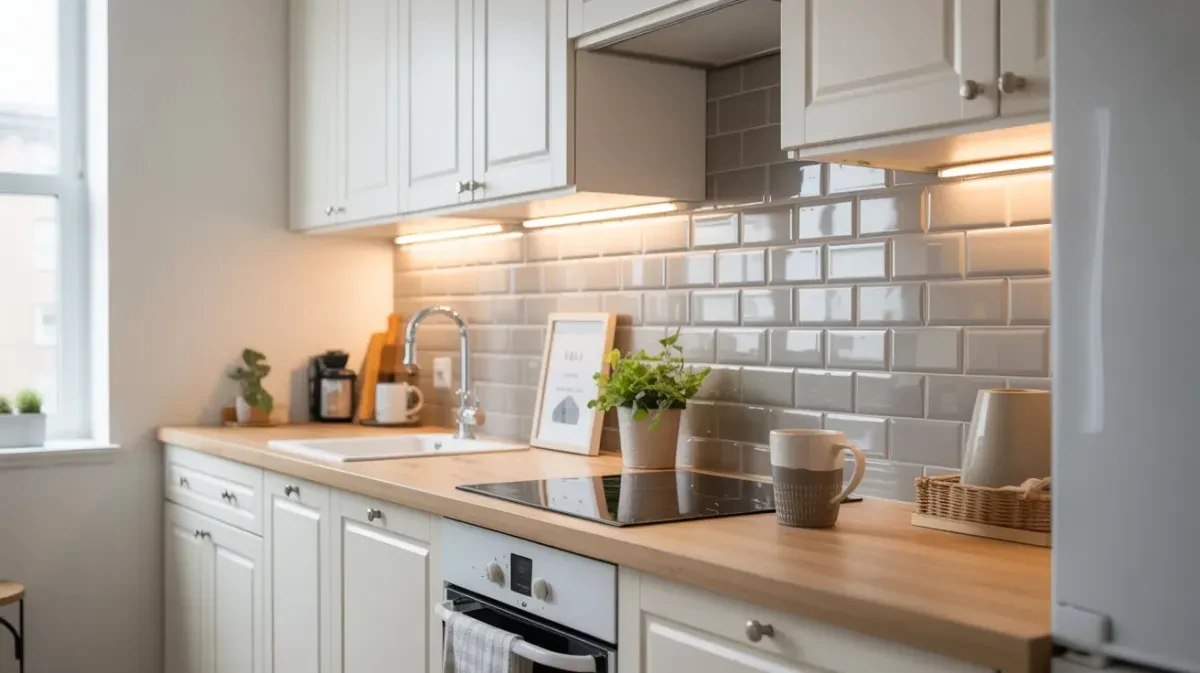 Peel and Stick Kitchen Backsplash Alternatives for Renters