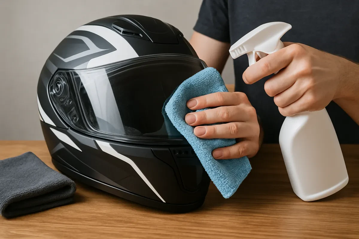 Quick Tips for Cleaning Your Motorcycle Helmet