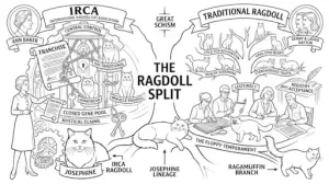 Tracing the Evolution of the Ragdoll Cat through the IRCA and the Traditionalist Movement
