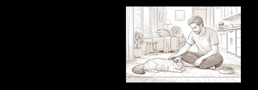 The Long Afternoon with Harry, My Aging Ragdoll Cat