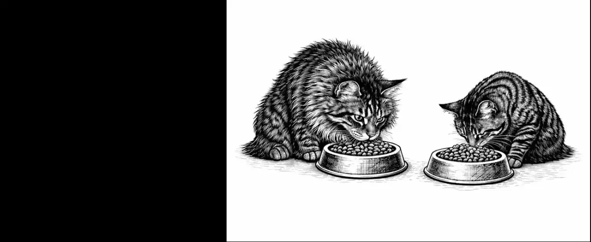 The Cat Bowls Appear