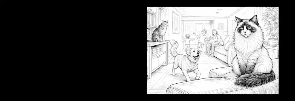 The Ragdoll Cat Doesn’t Fight. It Adapts Quietly