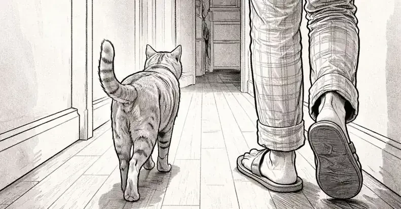 A Pre-dawn Routine With an Orange Authority