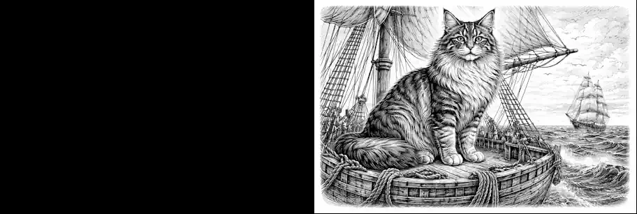 The Maine Coon Cat Comes To Maine - Part 1