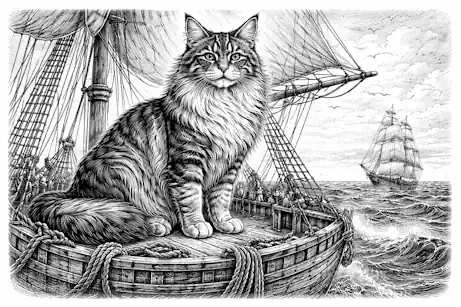 The Maine Coon Tells His Tale - The Voyage
