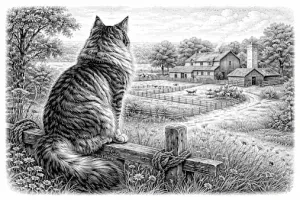 The Maine Coon Tells His Tale - A New Home