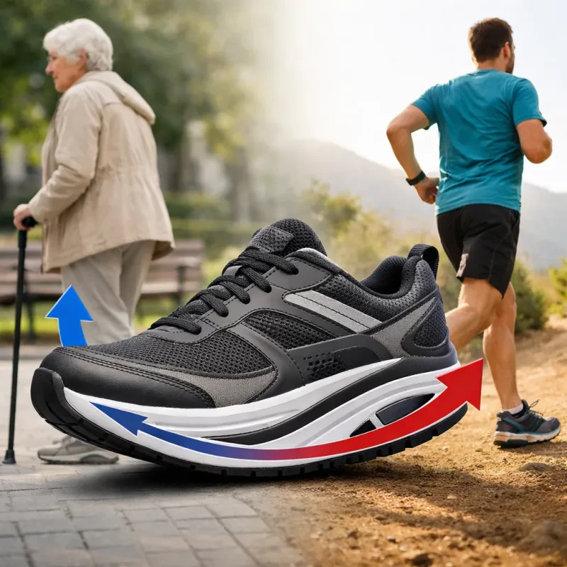 A guide to rocker soles for smoother steps, less joint bending, and calmer walking, plus when to skip them