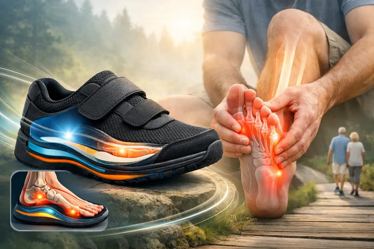 Orthofeet Pain-Relief Guide: Ortho-Cushion System and Therapeutic Support for Foot Pain