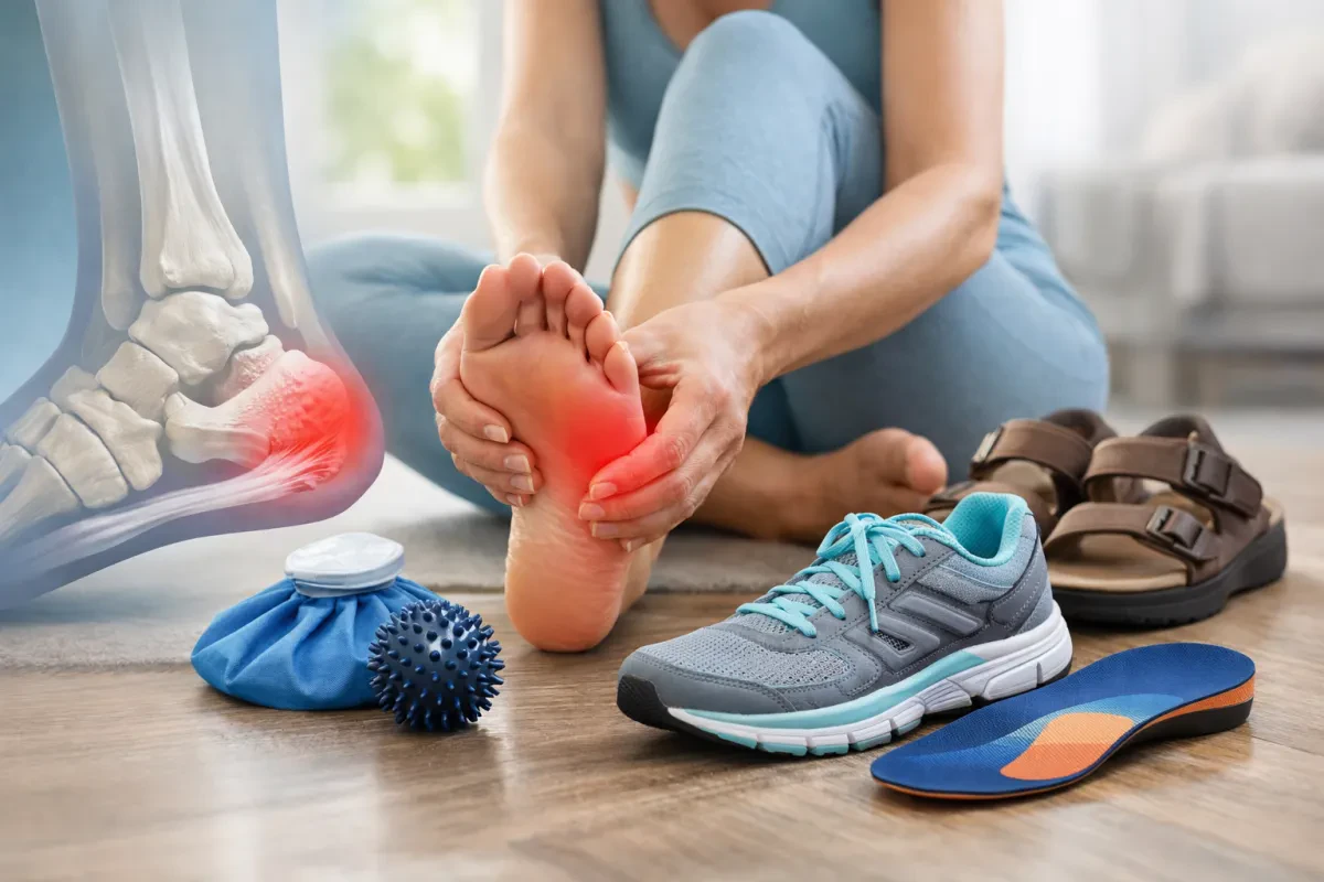 Plantar Fasciitis Guide: Relief Strategies and Supportive Footwear for Heel Pain