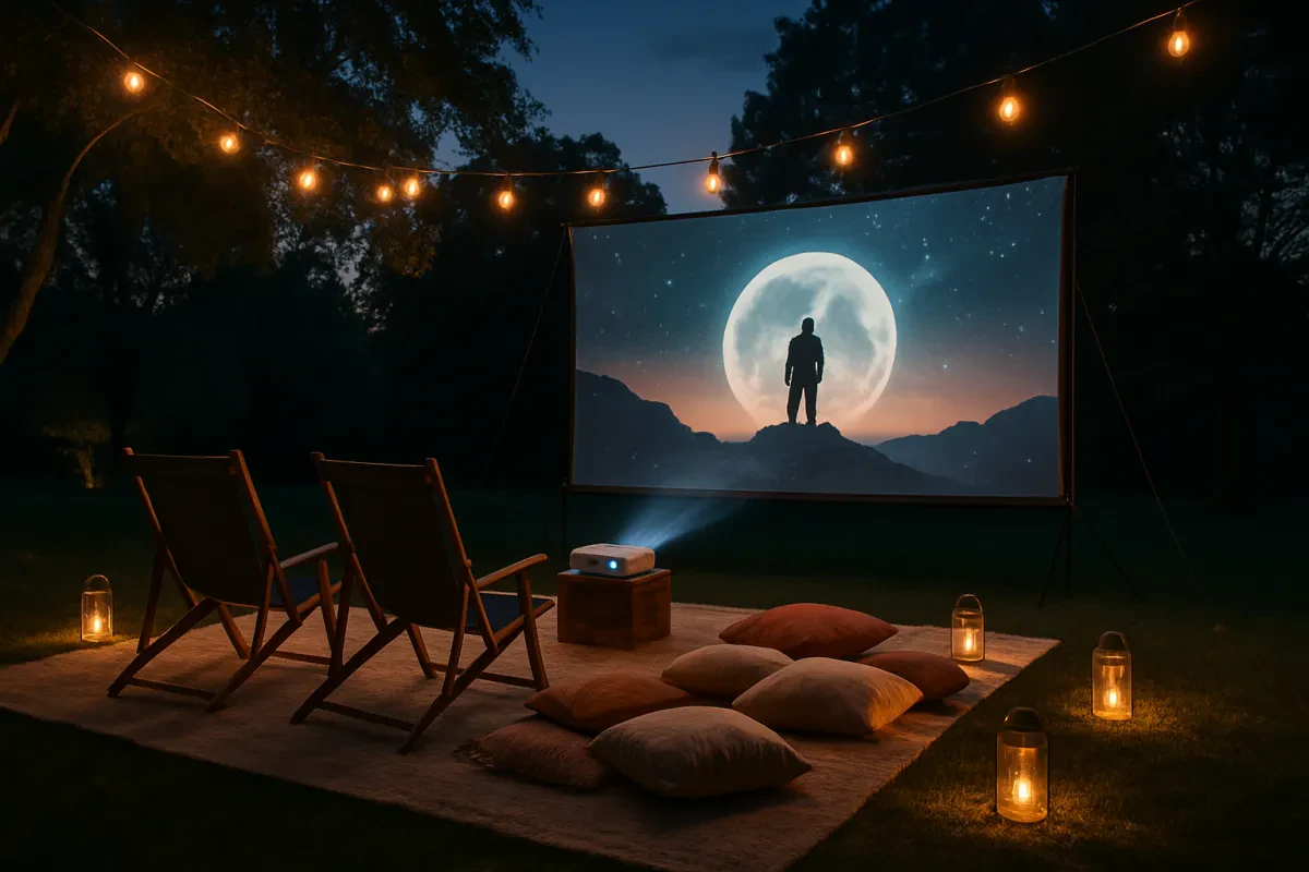 Outdoor Movie Theater Setup for Epic Nights