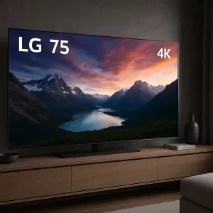 Transform your living room into a movie theater with stunning visuals and immersive sound